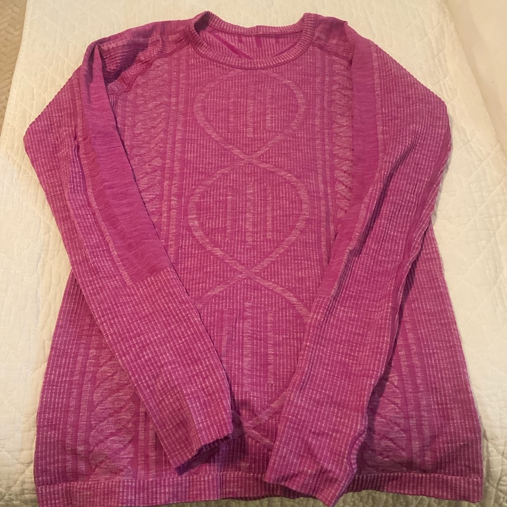 Lululemon Swiftly Tech Long-Sleeved Top Pink/Purple